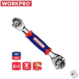 Cờ lê mở tuýp đa năng 8 in 1 Workpro WP272018